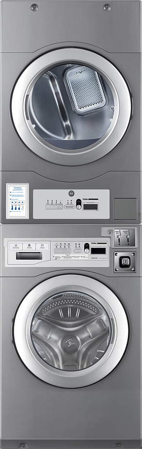 Колонна стирально-сушильная Haier HCW12C + HCD12C