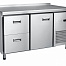 Стол холодильный Abat СХС-70-01-СО с бортом (дверь, ящики 1/2)