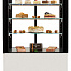 Витрина кондитерская CRYSPI Elegia Quadro K 1250