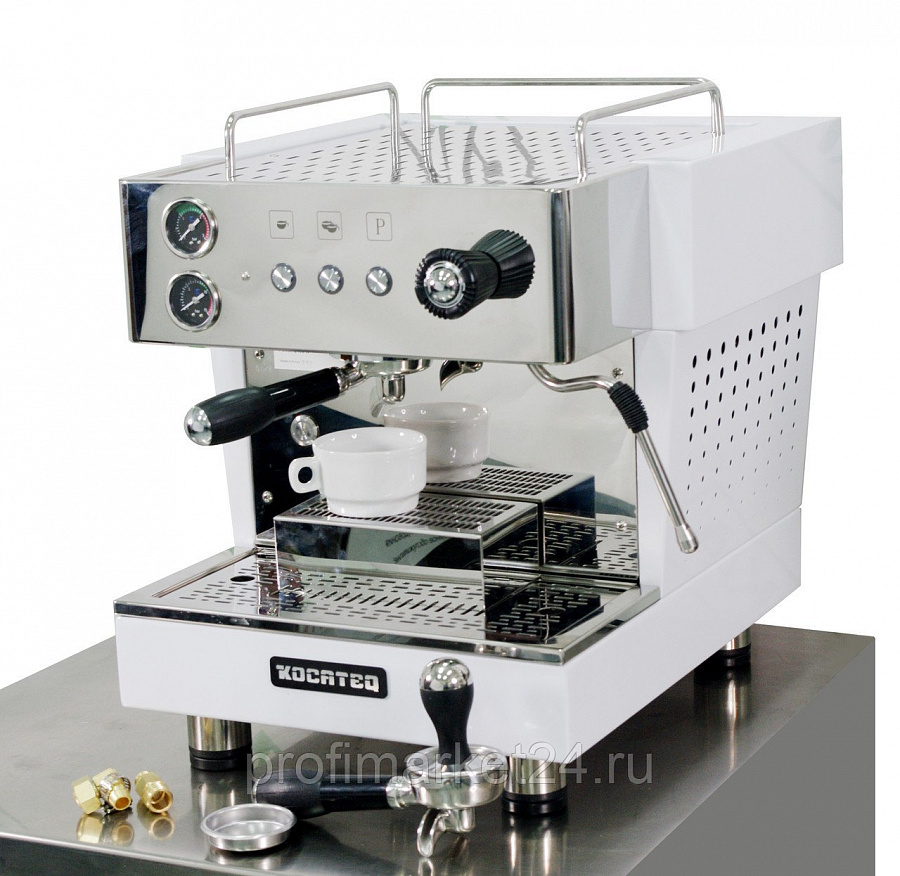 КОФЕМАШИНА ПОЛУАВТОМАТИЧЕСКАЯ С 1 ГРУППОЙ KOCATEQ E1