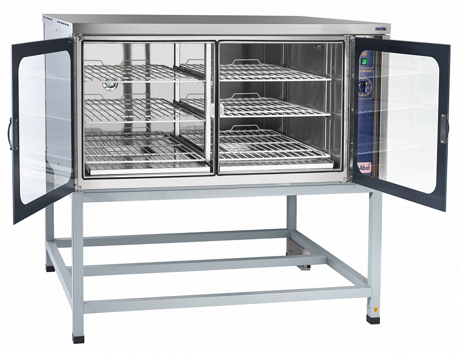 Шкаф расстоечный Abat ШРТ-6ЭШ-01 с подставкой и крышкой