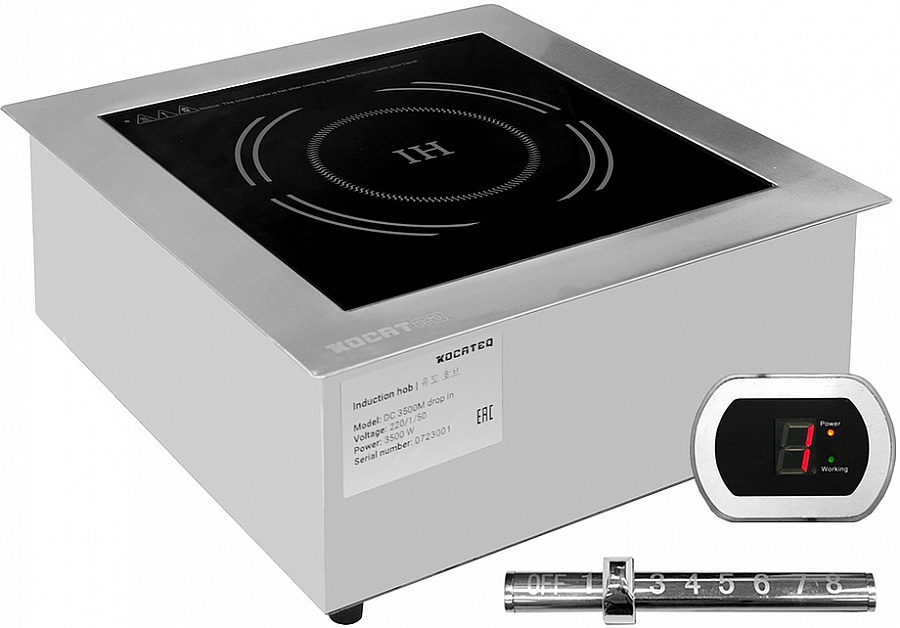 Плита индукционная встраиваемая Kocateq DC 3500M drop in